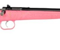 CRICKETT RIFLE G2 22LR PINK - SYNTHETIC/GOLD WEB BLUED