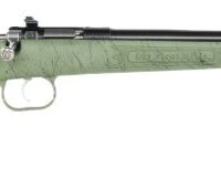 CRICKETT RIFLE G2 22LR GREEN - SYNTHETIC/GOLD WEB BLUED