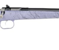 CRICKETT RIFLE G2 22LR PURPLE - SYNTHETIC/GOLD WEB BLUED