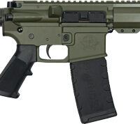GLFA AR15 PISTOL W/BRACE 223 - WYLDE 7.5" SS BARREL OD GREEN