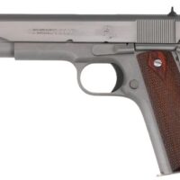 COLT GOVERNMENT 1911 9MM 5" - 7RD STAINLESS ROSEWOOD