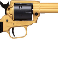HERITAGE 22LR 4.75" FS - GOLD POLYMER GRIP