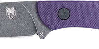 COBRATEC D2 SKINNER 3.75" FULL - TANG PURPLE G10 W/KYDEX SHEATH