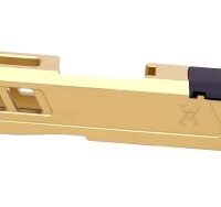 TRUE PRECISION RUGER RXM SLIDE - W/RMR CUT GOLD TIN