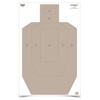 Birchwood Casey EZE-Scorer Paper Practice Targets 23" x 35" IPSC 100/ct
