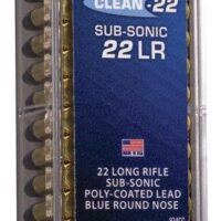 CCI Target SubSonic Blue Rimfire Ammunition .22 LR 40 gr LRN 1070 fps 100/ct