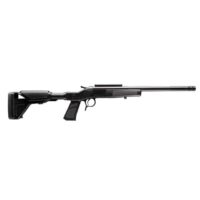 CVA Scout XP-SB Rifle .223 Rem Single Shot 16.5" Threaded Fluted Stainless Steel Barrel w/Graphite Black Stock