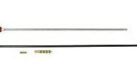 J. Dewey 2-Piece Cleaning Rod .50 cal Nylon Coated - Male Thread 12-28