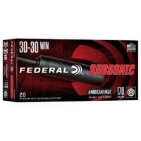 Federal Subsonic Rifle Ammunition .45-75 Govt 300gr SP 1000 fps 20/ct