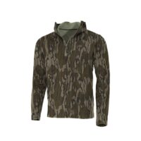 Muddy DV8 Quest Midweight Quarter Zip Hoodie Mossy Oak Bottomland L