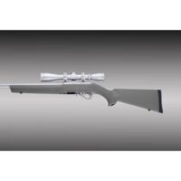 Hoge Rubber Overmolded Stock with .920" Dia Barrel Channel for Ruger 10-22 Slate Grey