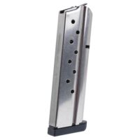 Check-Mate Full Size1911 Handgun Magazine Stainless Steel .38 Super 9/rd