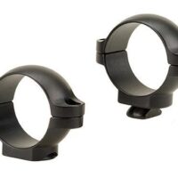 Leupold 2-Piece STD Windage Adjustable Steel Rings 1" Low Matte