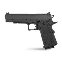 Tisas 1911 Duty 9 DS Handgun 9mm Luger 18rd Magazines(2) 5" Barrel Titanium Firing Pin Black w/Rail