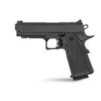 Tisas 1911 Duty 9 DS Handgun 9mm Luger 18rd Magazines(2) 4.25" Barrel Titanium Firing Pin Black w/Rail