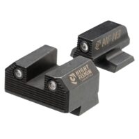 Night Fision Optics Ready Stealth Series Handgun Night Sights for Canik Mete SF/TP9 Black