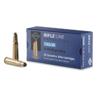 PPU Rifle Ammunition 7.62x39 123gr SP 22350 fps 20/ct
