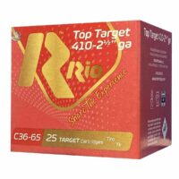 Rio Top Target Shotshells 410ga 2-1/2" 1/2oz 1200 fps #9 25/ct
