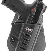 Fobus Evolution Series Paddle Holster For Ruger SR22 in Black Right Hand