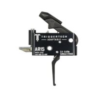 TriggerTech AR15 Single-Stage Adaptable Flat Trigger Black
