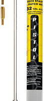 PRO SHOT STAINLESS 1PC PISTOL - CLEANING ROD 8" .22 CAL & UP