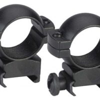 TRADITIONS RINGS 1" WEAVER - HIGH MATTE BLACK