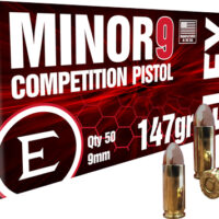 ELEY MINOR 9 COMPETITION 9MM - 147GR FMJ 50RD 20BX/CS
