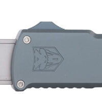 COBRATEC OTF UTILITY KNIFE - GRAY 5.1" OAL LENGTH