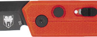 COBRATEC STINGER FOLDER 1.9" - RED/BLACK D2 BLADE SD BUTTON