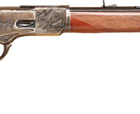 CIMARRON 1873 DELUXE 38-40 - 20" OCT. CC/BLUED PISTOL GRIP