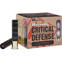 Hornady 410 Critical Defense Shotgun Ammunition .410 ga 2 1/2" 1 slug 2 balls Slug #000 750 fps 20/rd