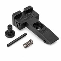 Wilson Combat Ruger GP100 Serrated Blade Handgun Sight Rear Square Notch Black