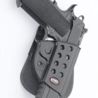Fobus Evolution Series Paddle Holster For Springfield 1911 w/ Rail in Black Right Hand