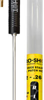 PRO SHOT STAINLESS 1PC PISTOL - CLEANIN ROD 18" .22 CAL & UP