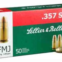 S&B 357 SIG 140GR FMJ - 50RD 20BX/CS