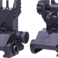 GUNTEC AR-15 EZ SIGHTS POLY - BACK UP THIN IRON SIGHT SET