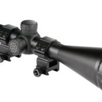 KONUS SCOPE FIGHTER 4-16X50 - W/RINGS AO ILLUMINATED BDC BLK