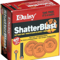 DAISY SHATTERBLAST TARGETS  2" - 60PK NON-TOXIC BIODERGRADABLE