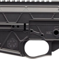 JL BILLET AR-15 5.56 SKELETOR - LIGHT WEIGHT MATCHED SET BLACK