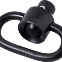 TIMBER CREEK HEAVY DUTY PUSH - BUTTON SWIVEL BLACK