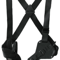 MICHAELS V-SHOULDER HOLSTER - #0 RH NYLON BLACK