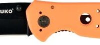 RUKO FOLDER 3.25" BLAZE ORANGE - HANDLE CLAMSHELL