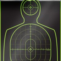 TRUGLO TRU-SEE REACTIVE TARGET - HANDGUNNER 12" X 18" 12-PACK