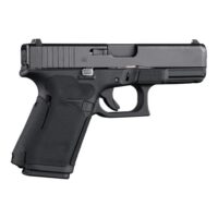 Hogue Wrapter Adhesive Grip Glock 19/19 MOS/44 (Gen 5) No Backstrap Rubber Block Texture Black