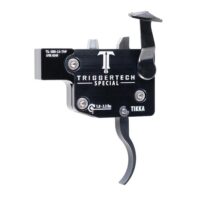 TriggerTech Special Tikka Rifle Trigger 1-3.5 lbs Curved LH Black