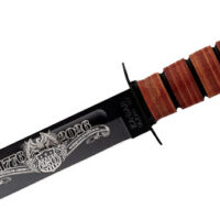 KA-BAR UTILITY KNIFE 7" 250TH - USA COMMEMORATIVE & SHEATH