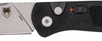 COBRATEC RECON PUSH BUTTON - AUTO 3.12" BLACK G10